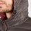 Campera de plumas de hombre Logan con capucha