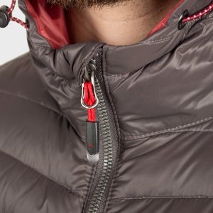 Campera de plumas de hombre Logan con capucha