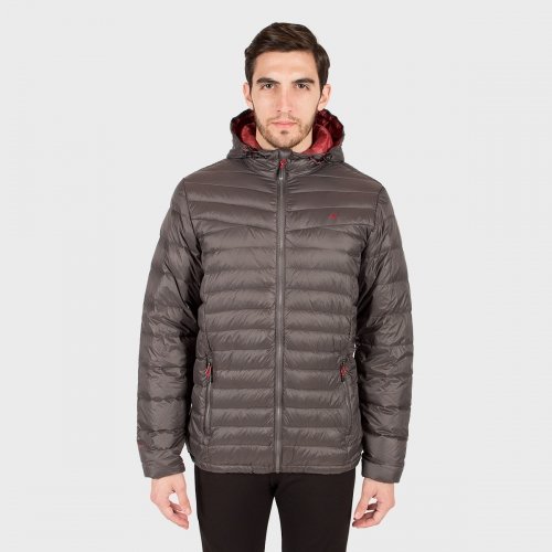 Campera de plumas de hombre Logan con capucha