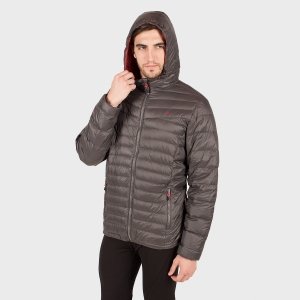 Campera de plumas de hombre Logan con capucha