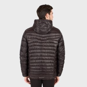 Campera de plumas de hombre Logan con capucha