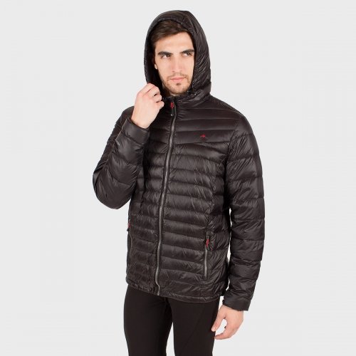 Campera de plumas de hombre Logan con capucha