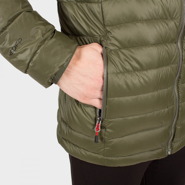 Campera de plumas de hombre Logan con capucha