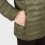 Campera de plumas de hombre Logan con capucha
