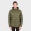 Campera de plumas de hombre Logan con capucha