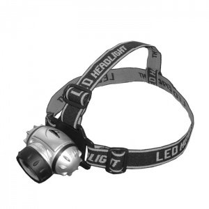 Head Lamp 3 Leds + 1 Krypton