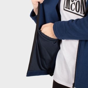 Campera de hombre polar Tibalt con capucha