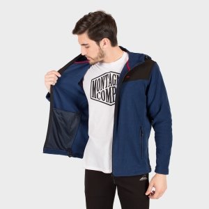 Campera de hombre polar Tibalt con capucha