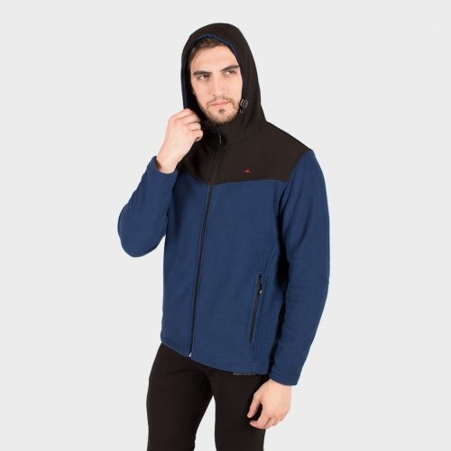 Campera de hombre polar Tibalt con capucha Campera de hombre polar Tibalt con capucha