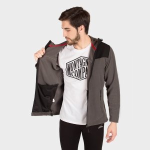 Campera de hombre polar Tibalt con capucha