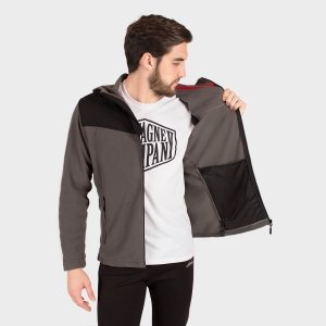 Campera de hombre polar Tibalt con capucha