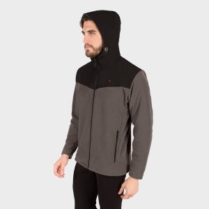 Campera de hombre polar Tibalt con capucha