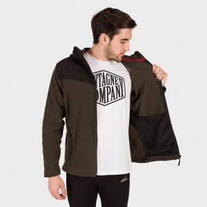 Campera de hombre polar Tibalt con capucha