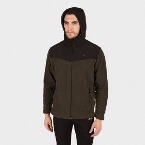 Campera de hombre polar Tibalt con capucha