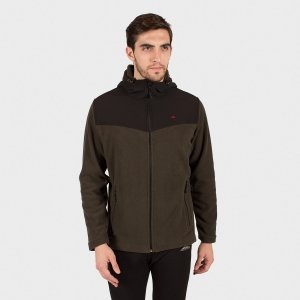 Campera de hombre polar Tibalt con capucha