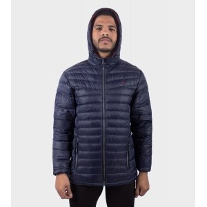 Campera de plumas de hombre Logan con capucha
