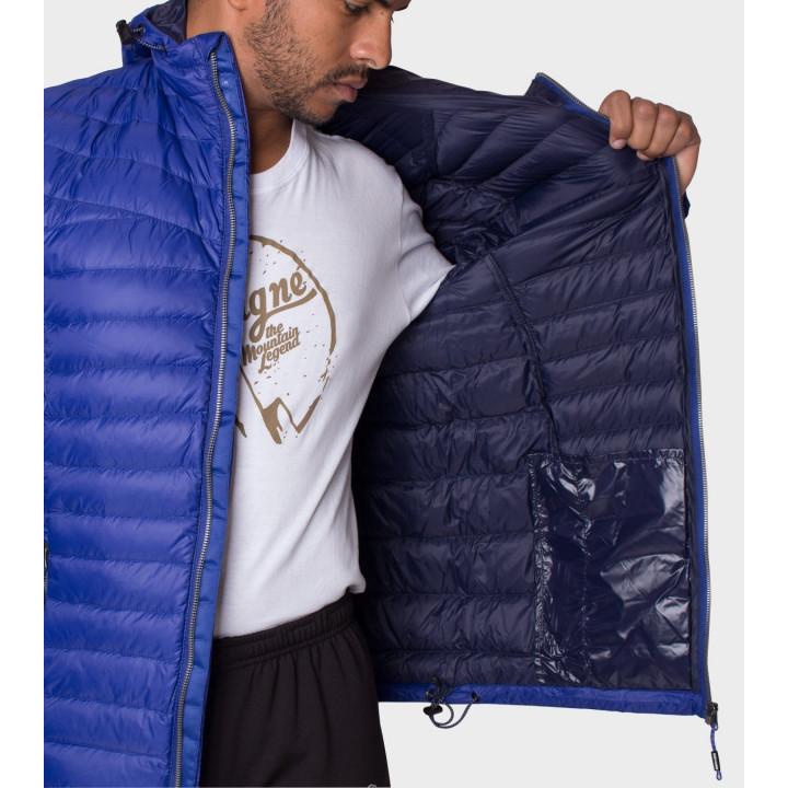 Campera de plumas de hombre Logan con capucha
