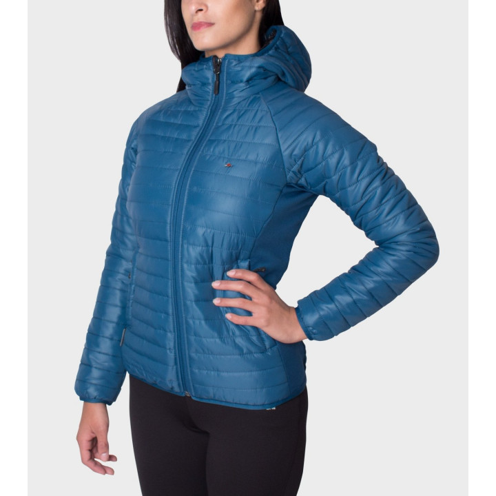 Campera Velvet Heat con capucha