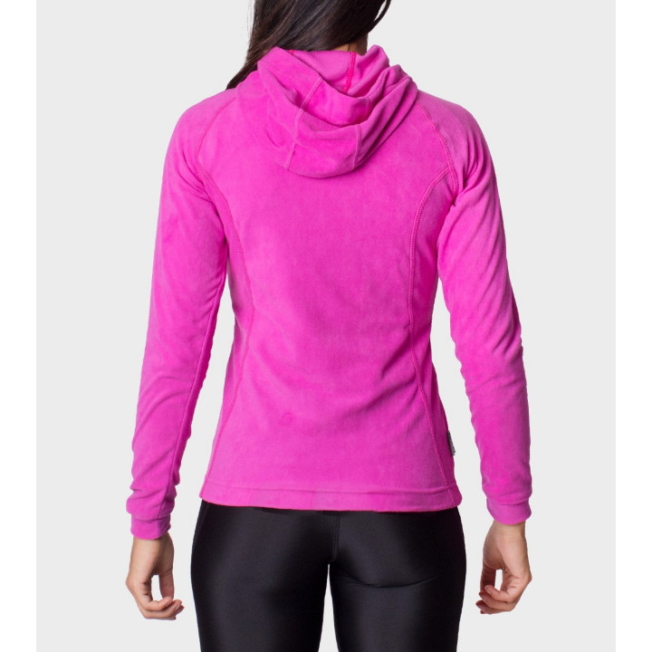 Campera de mujer de micropolar con capucha Aradia