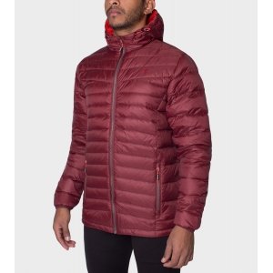 Campera de plumas de hombre Logan con capucha