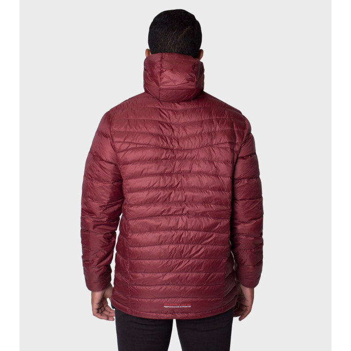Campera de plumas de hombre Logan con capucha