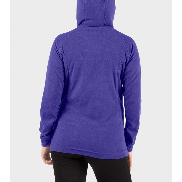 Campera de mujer de micropolar con capucha Aradia