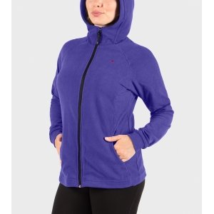 Campera de mujer de micropolar con capucha Aradia