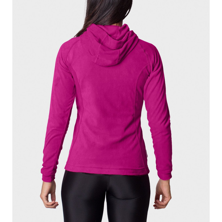 Campera de mujer de micropolar con capucha Aradia