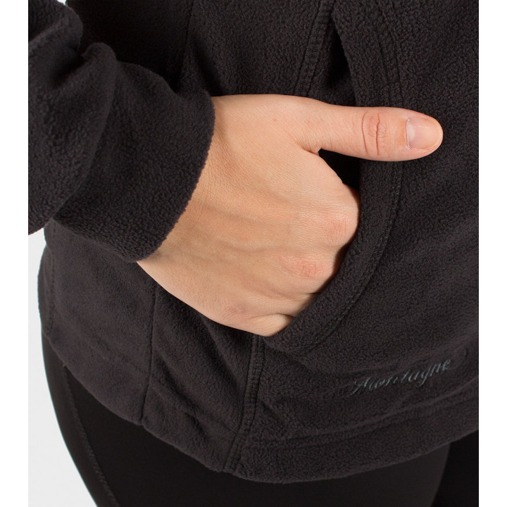 Campera de mujer de micropolar con capucha Aradia