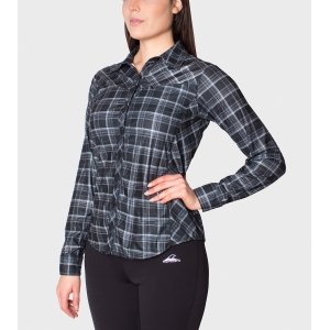 Camisa de mujer escocesa Iguacel