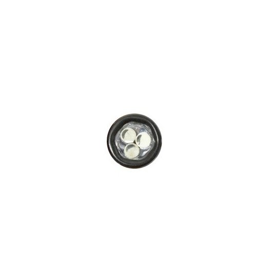 Flashlight with clip 3 Leds