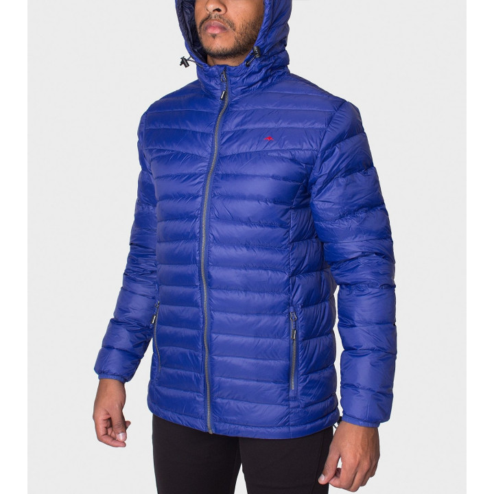 Campera de plumas de hombre Logan con capucha