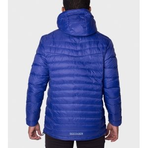 Campera de plumas de hombre Logan con capucha