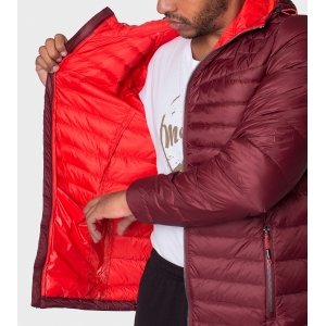 Campera de plumas de hombre Logan con capucha
