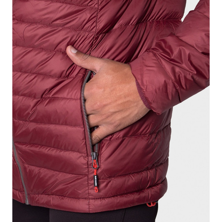 Campera de plumas de hombre Logan con capucha