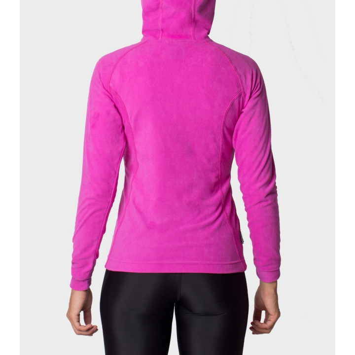 Campera de mujer de micropolar con capucha Aradia