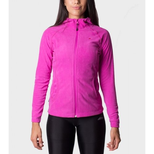 Campera de mujer de micropolar con capucha Aradia