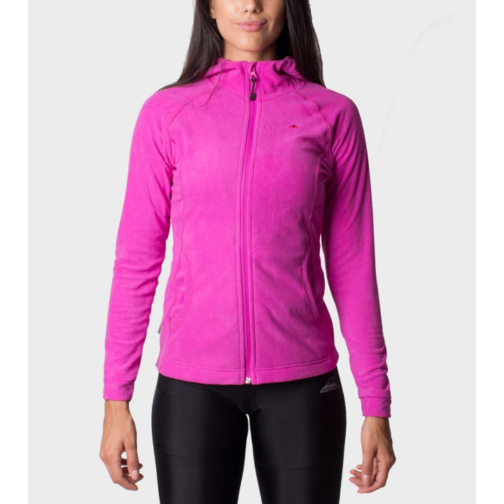 Campera de mujer de micropolar con capucha Aradia