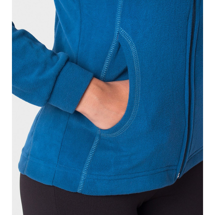 Campera de mujer de micropolar con capucha Aradia