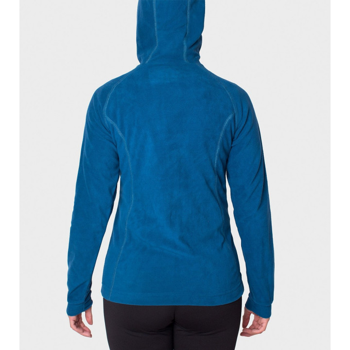 Campera de mujer de micropolar con capucha Aradia