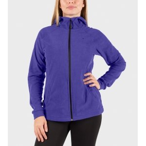 Campera de mujer de micropolar con capucha Aradia