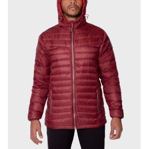 Campera de plumas de hombre Logan con capucha