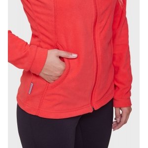Campera de mujer de micropolar con capucha Aradia