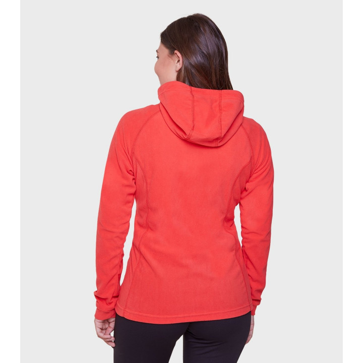 Campera de mujer de micropolar con capucha Aradia