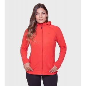 Campera de mujer de micropolar con capucha Aradia
