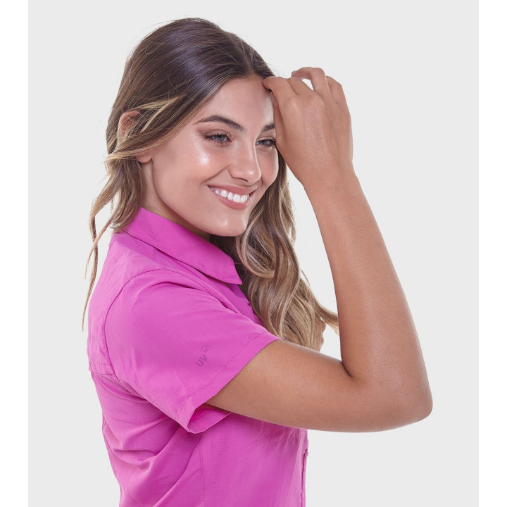 Camisa de mujer con protección UV Kiara M/C
