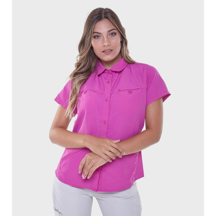 Camisa de mujer con protección UV Kiara M/C