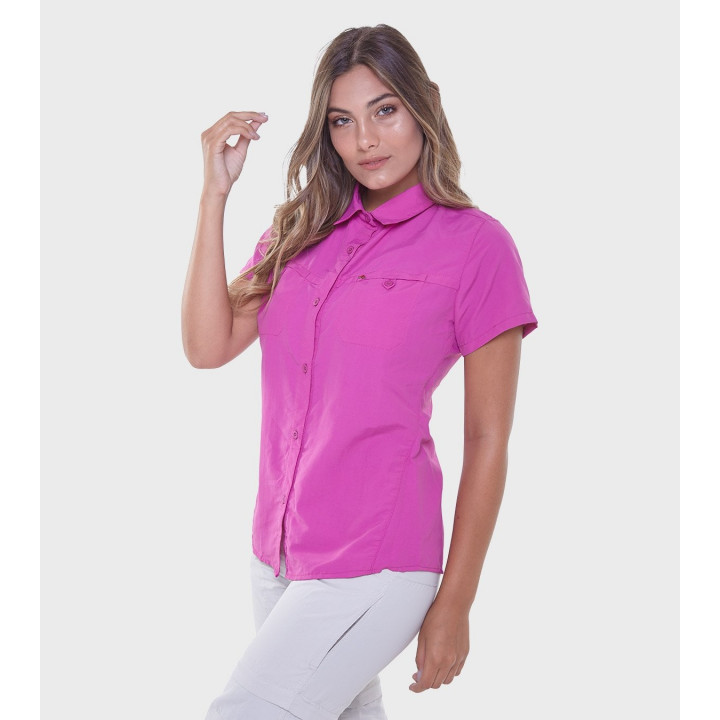 Camisa de mujer con protección UV Kiara M/C