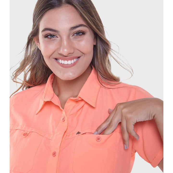 Camisa de mujer con protección UV Kiara M/C