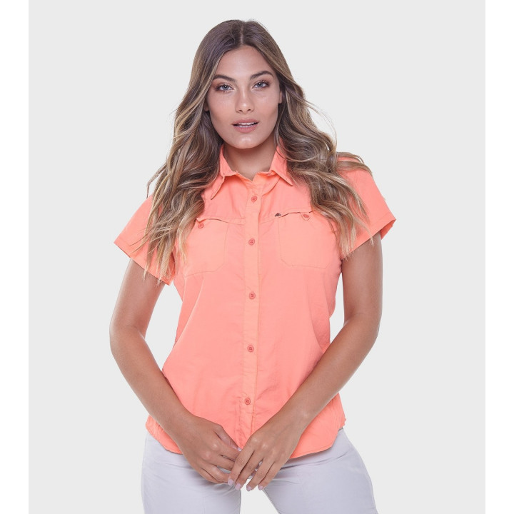 Camisa de mujer con protección UV Kiara M/C